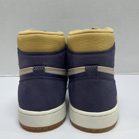 Air Jordan 1 High Element GORE-TEX Sky J Purple DB2889 501 Size 10 Yellow Shoe